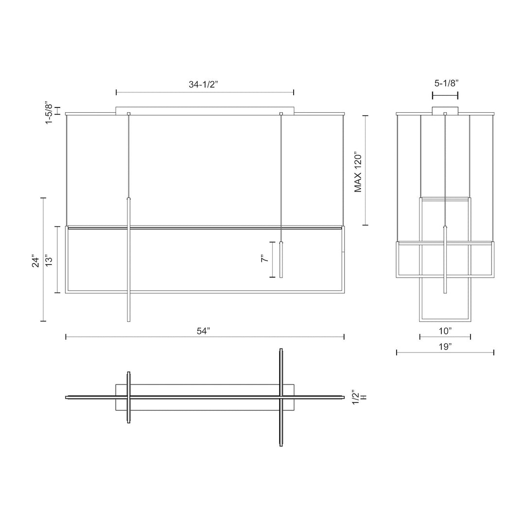 Arkell 56-in Multi Pendant