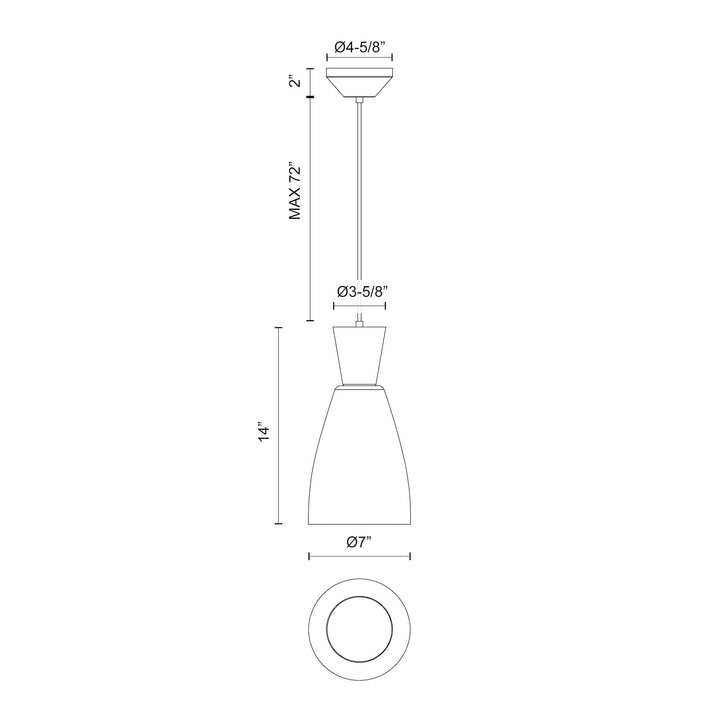 Arlo 7-in Pendant