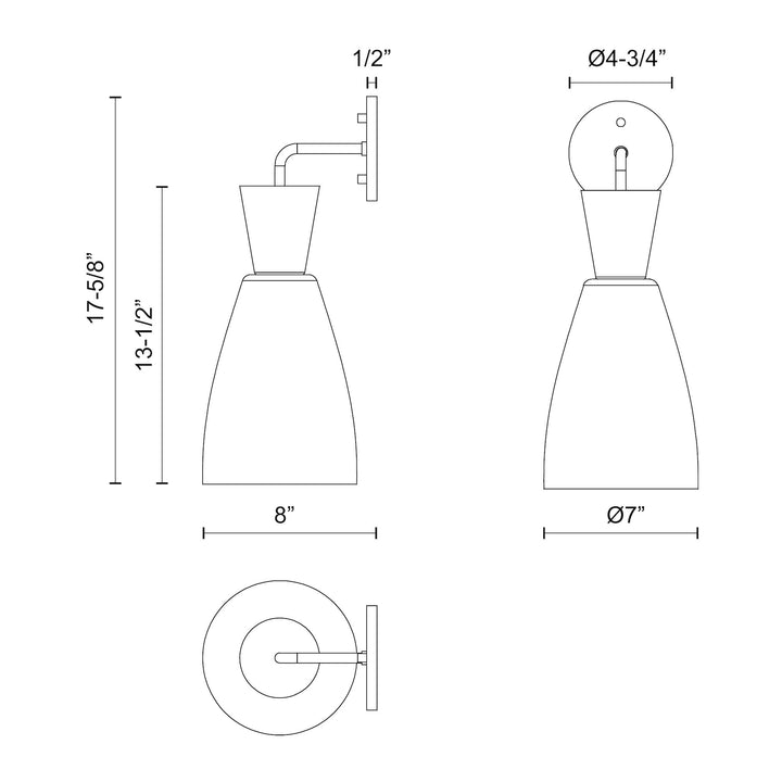 Arlo 7-in Wall/Vanity Light