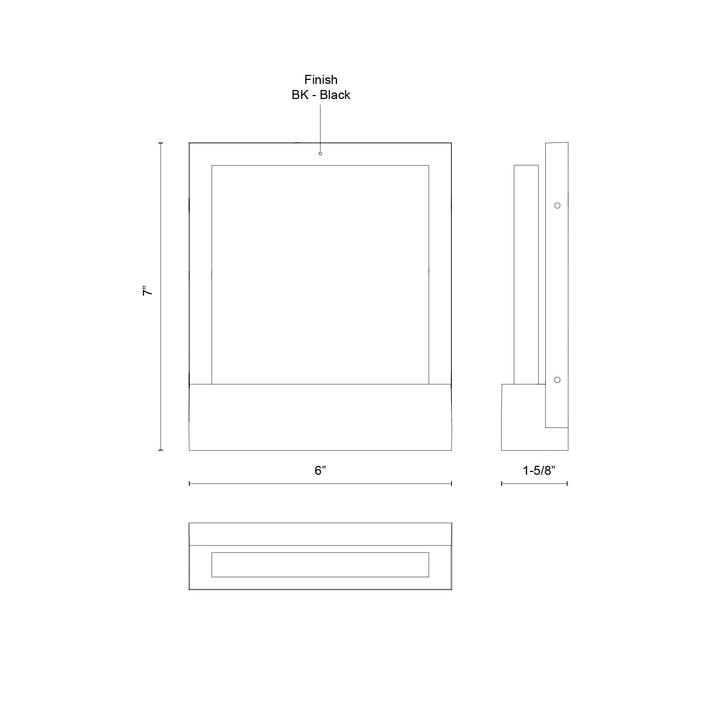 Guide 7-in All-terior Wall Light