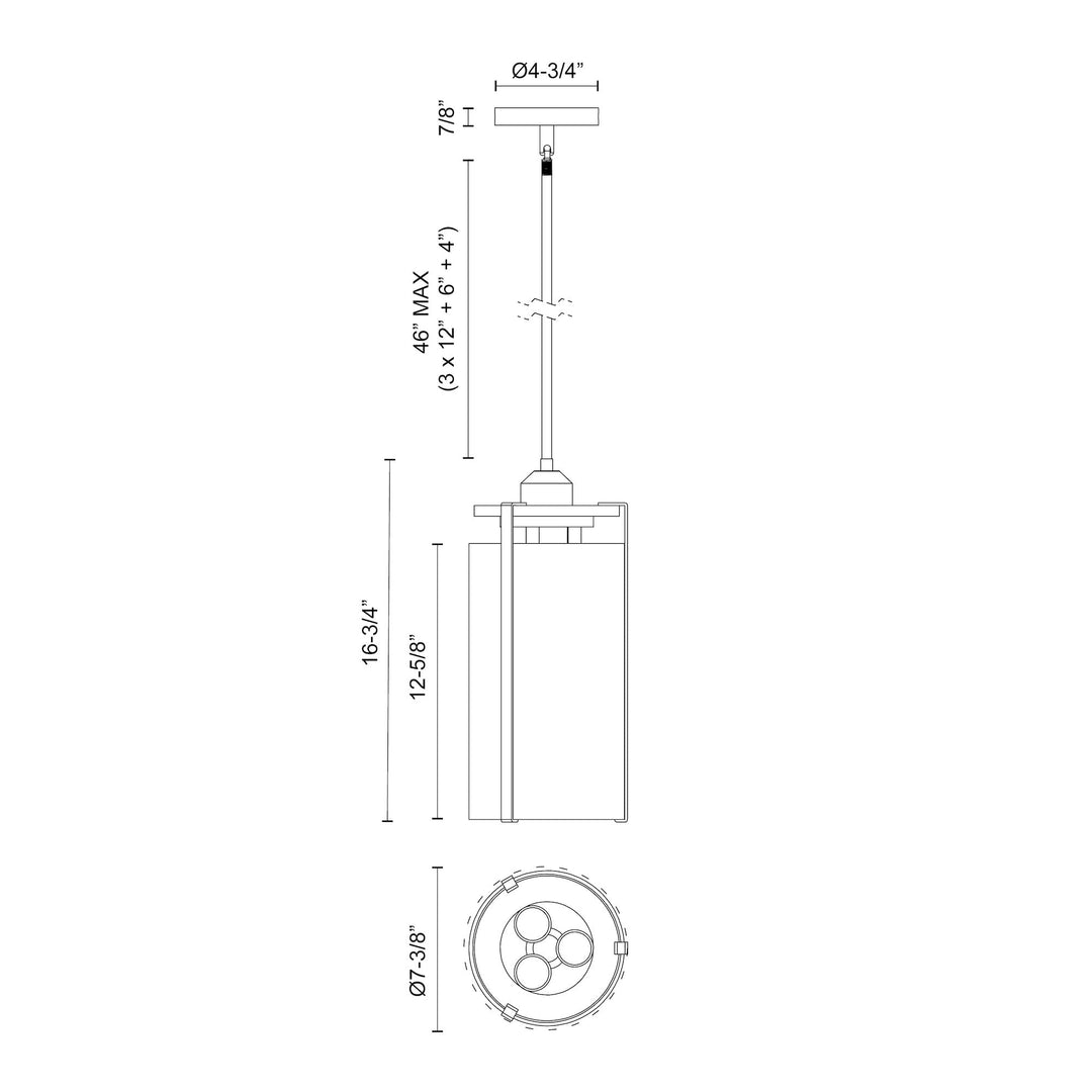 Belmont 7-in Pendant