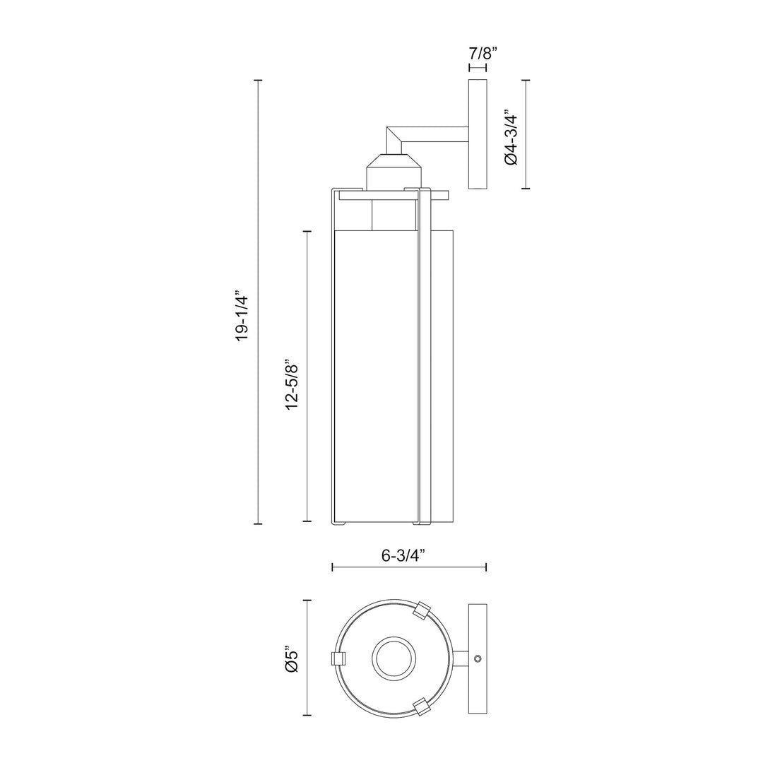 Belmont 5-in Wall/Vanity Light