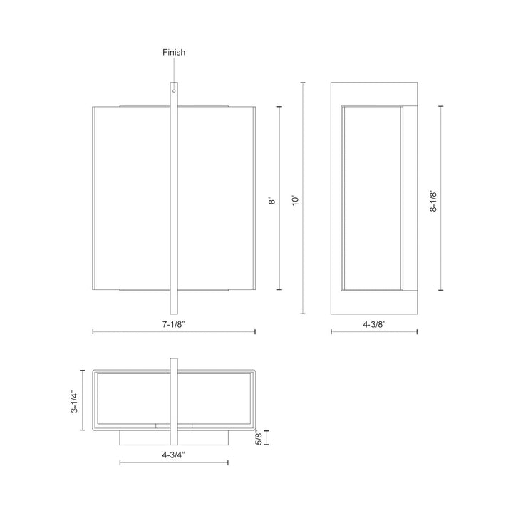 Bengal 7-in Wall Sconce