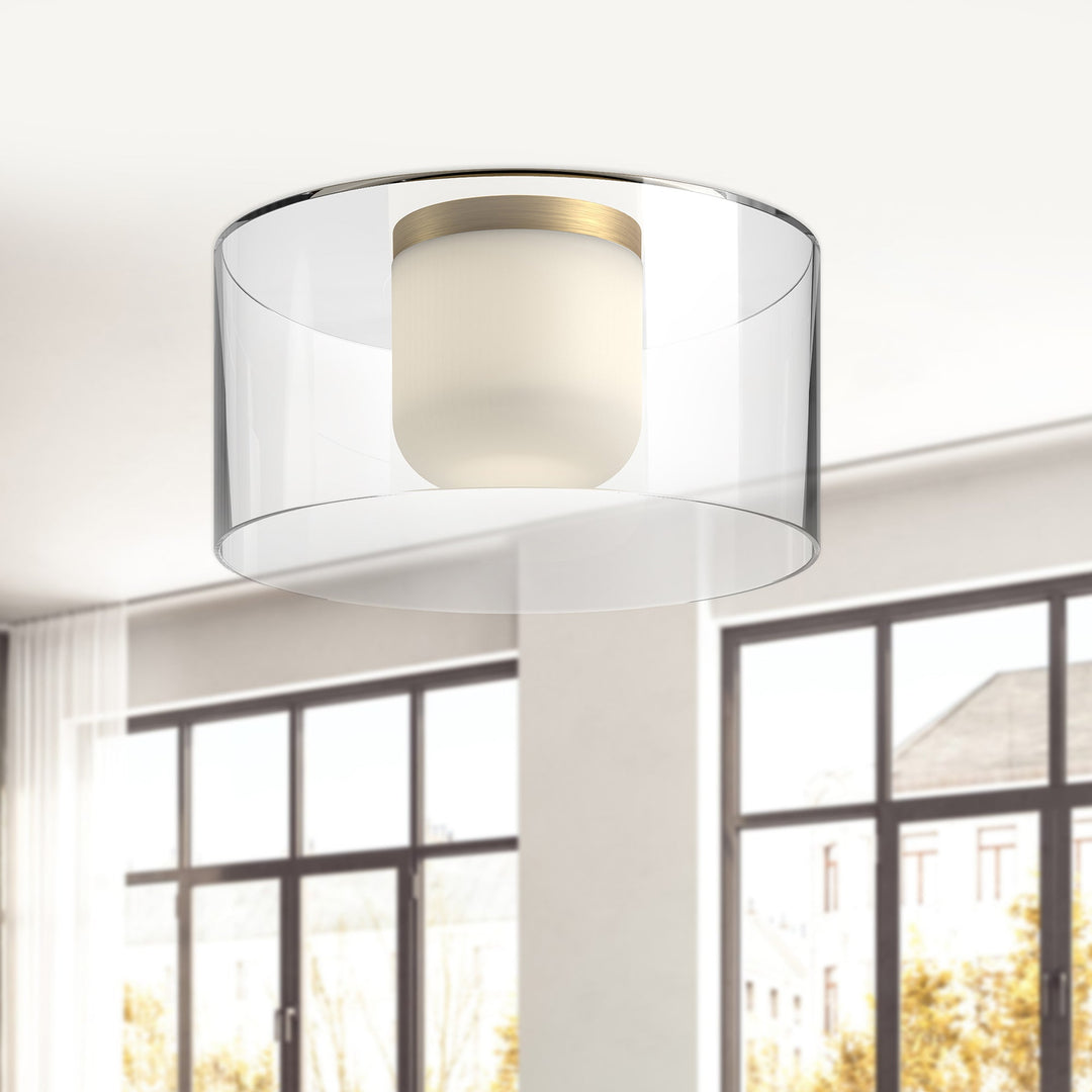 Birch 12-in Flush Mount