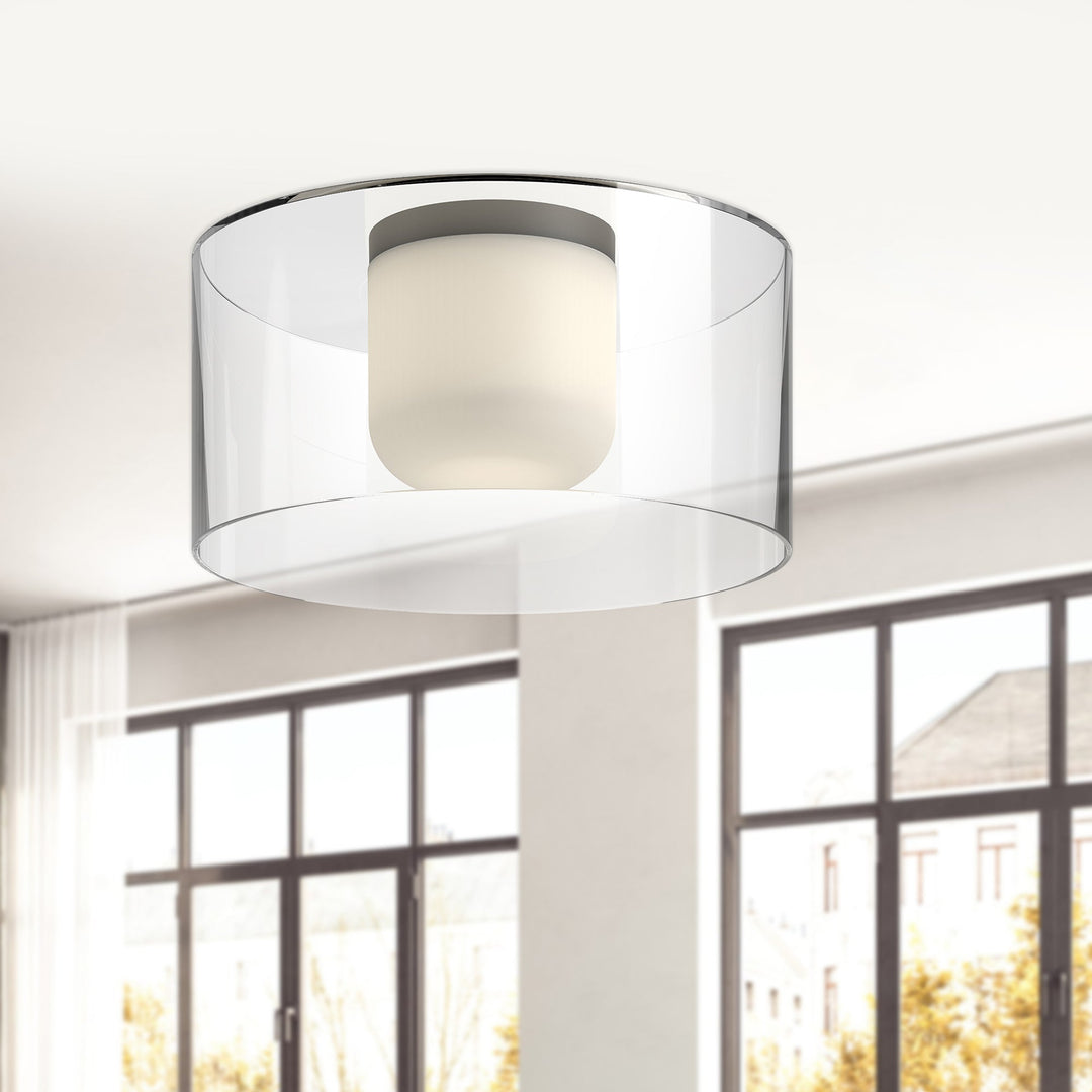 Birch 12-in Flush Mount