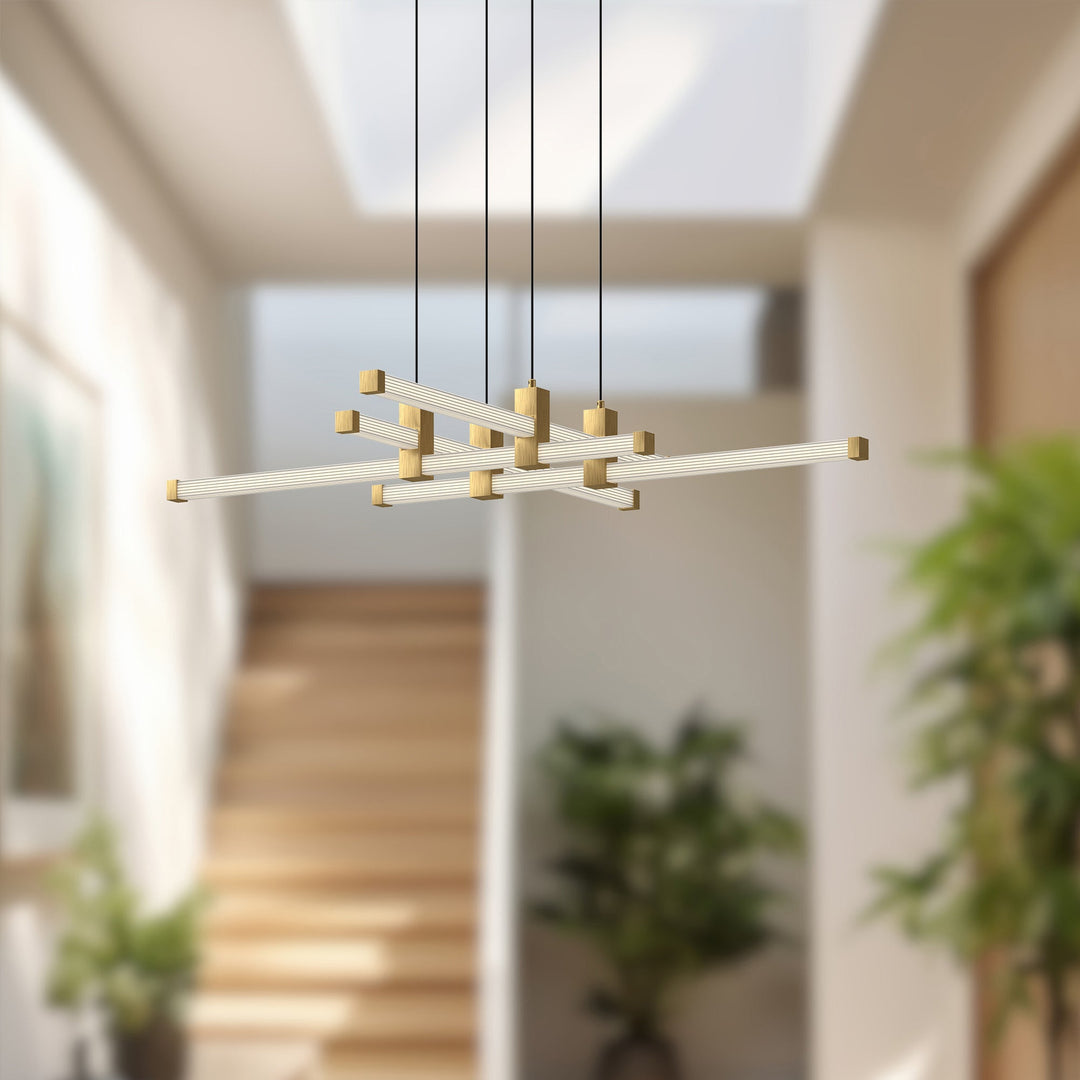 Blade 34-in Chandelier