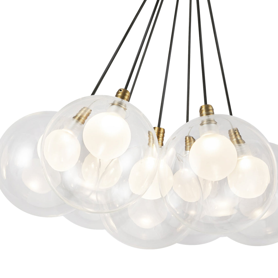 Bolla 17-in Chandelier