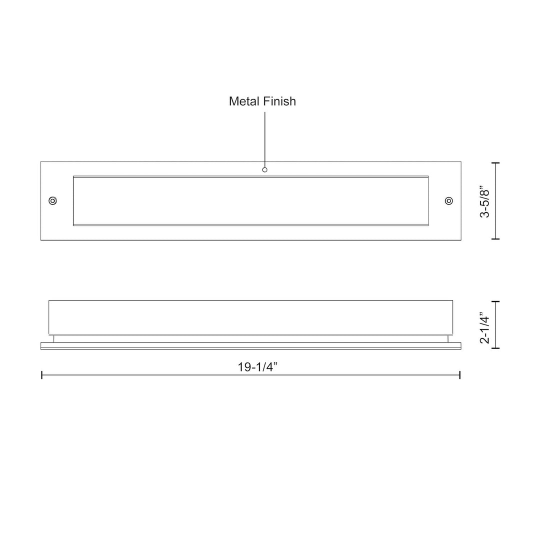 Bristol 19-in Exterior Wall/Step Light