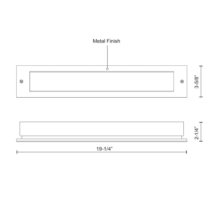 Bristol 19-in Exterior Wall/Step Light