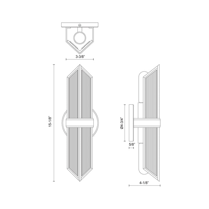 Cairo 15-in Wall/Vanity Light