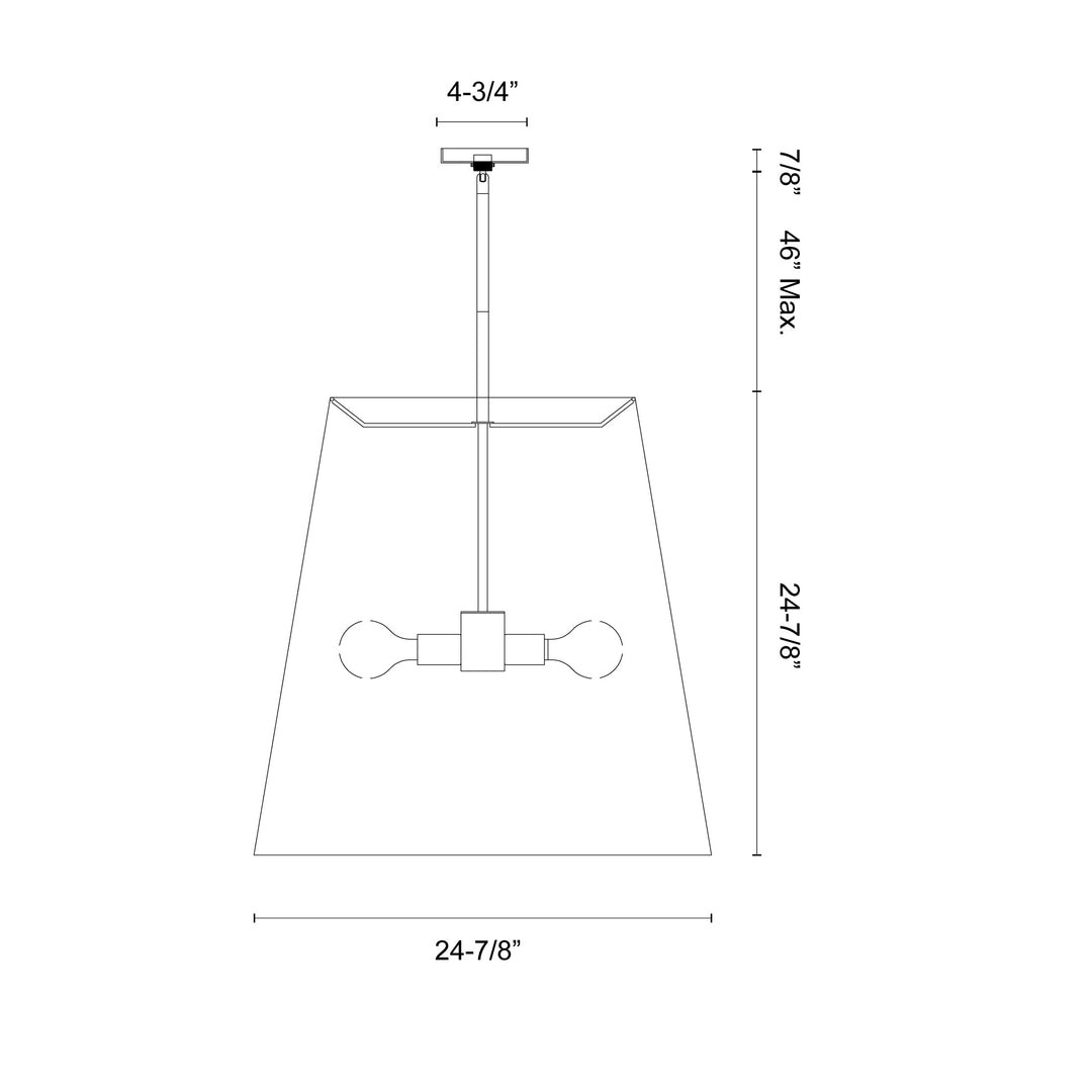 Calor 25-in Pendant