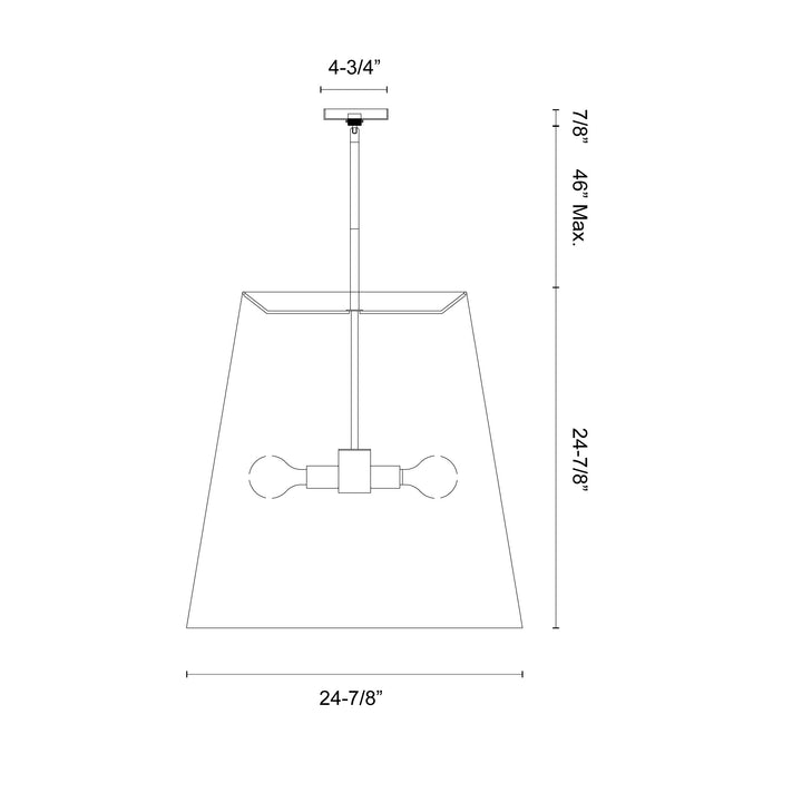 Calor 25-in Pendant