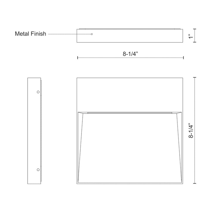 Casa 8-in Exterior Wall/Step Light