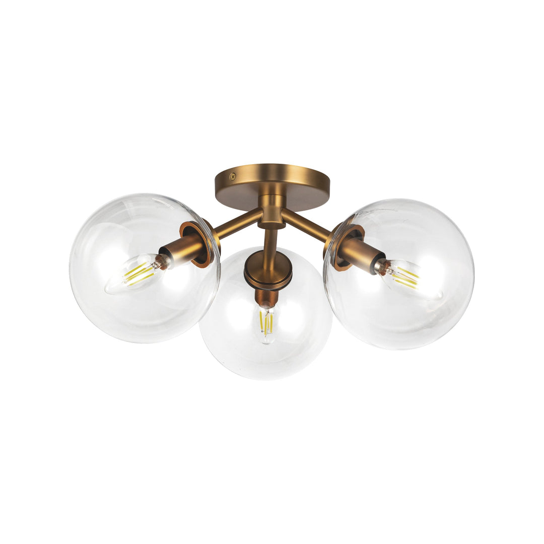 Cassia 17-in Semi-Flush Mount