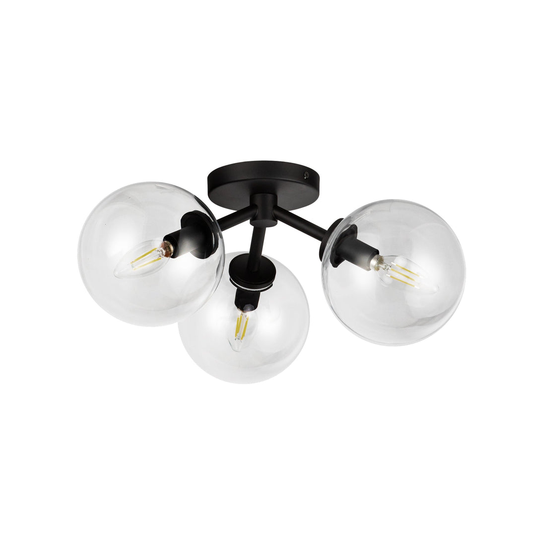 Cassia 17-in Semi-Flush Mount