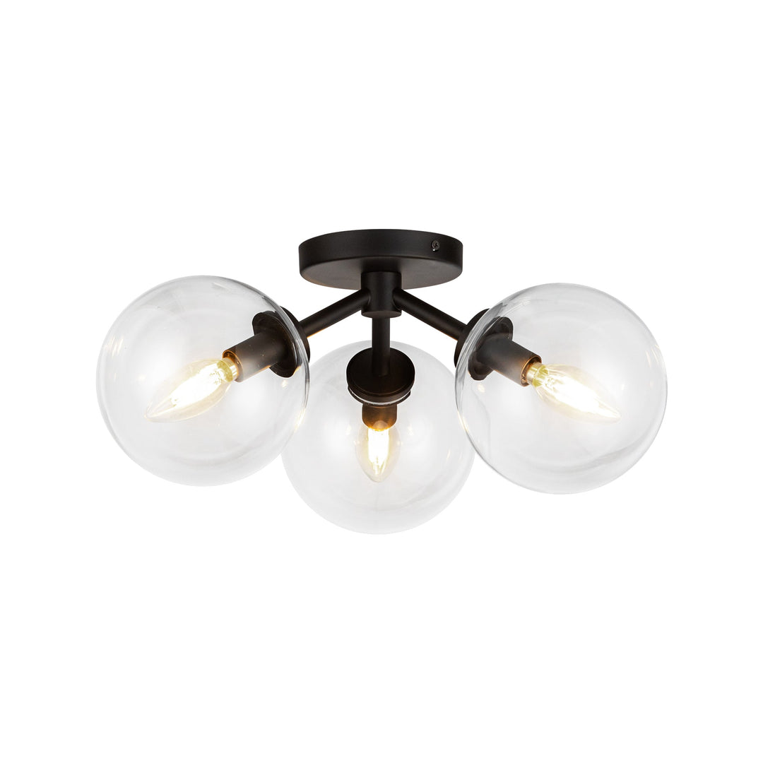 Cassia 17-in Semi-Flush Mount