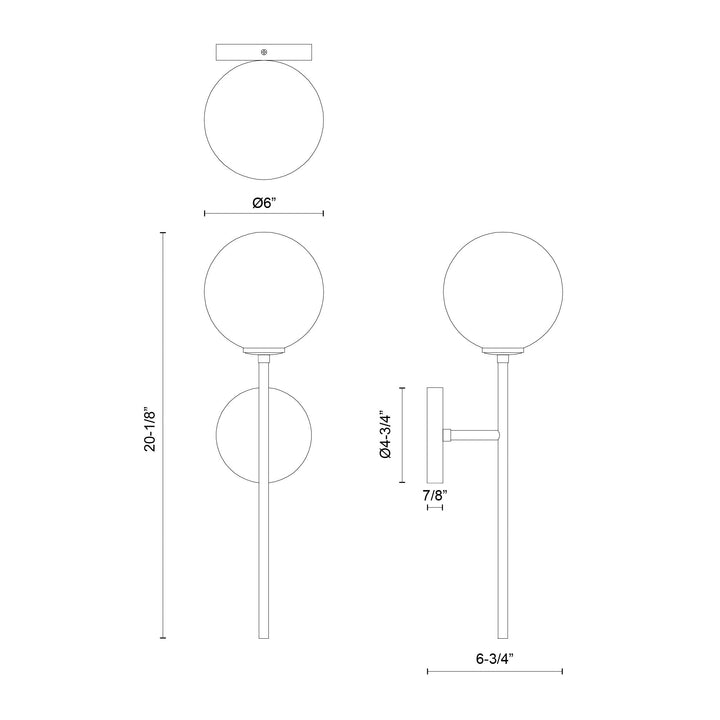 Cassia 20-in Wall/Vanity Light