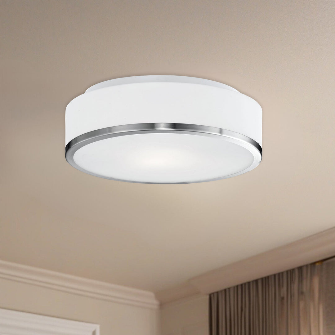 Charlie 12-in Flush Mount