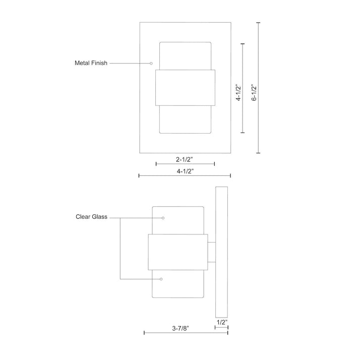 Copenhagen 8-in Exterior Wall Sconce