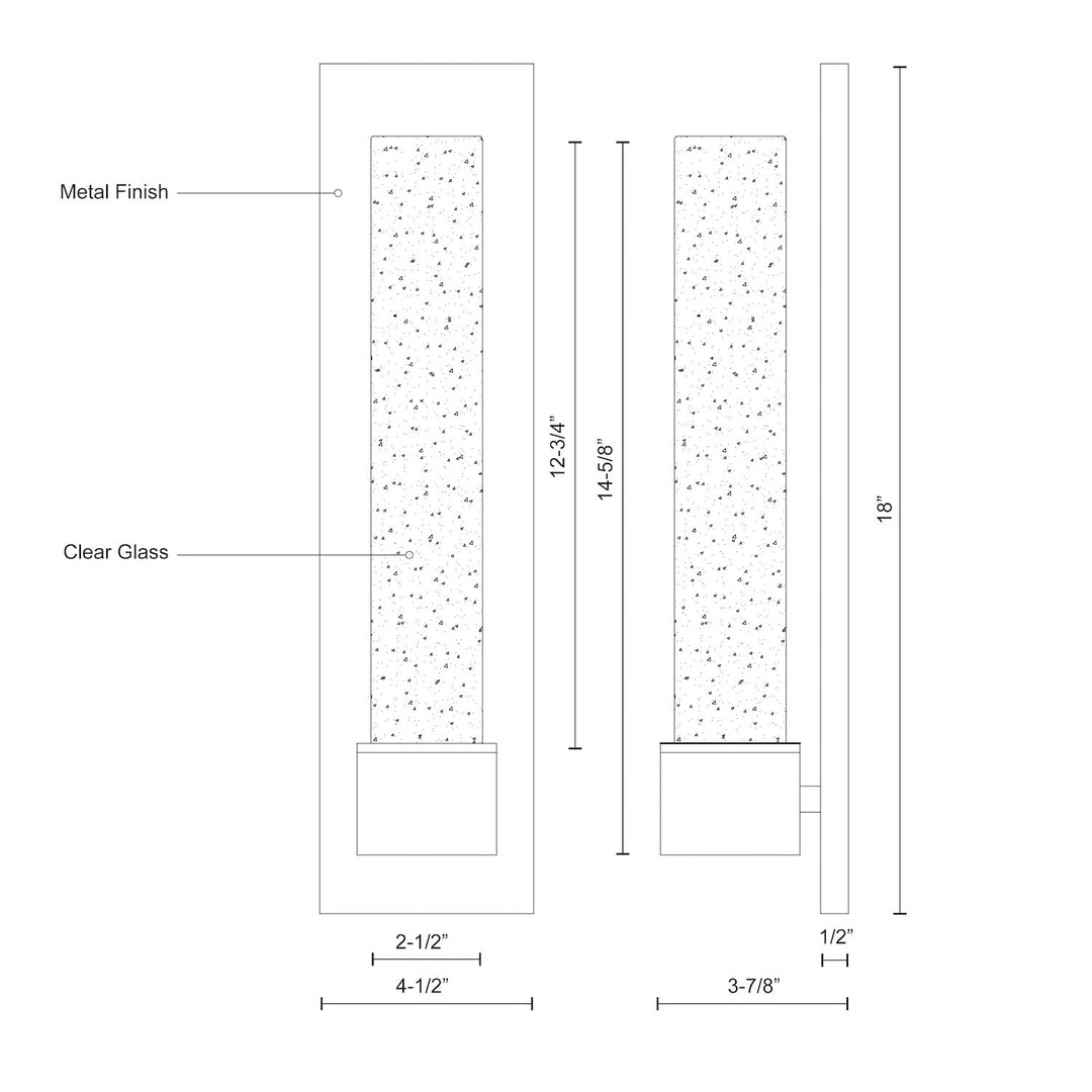 Copenhagen 12-in Exterior Wall Sconce