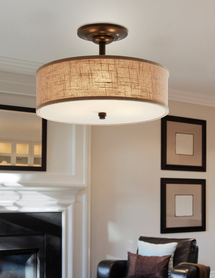 Cloverdale Semi-Flush Mount