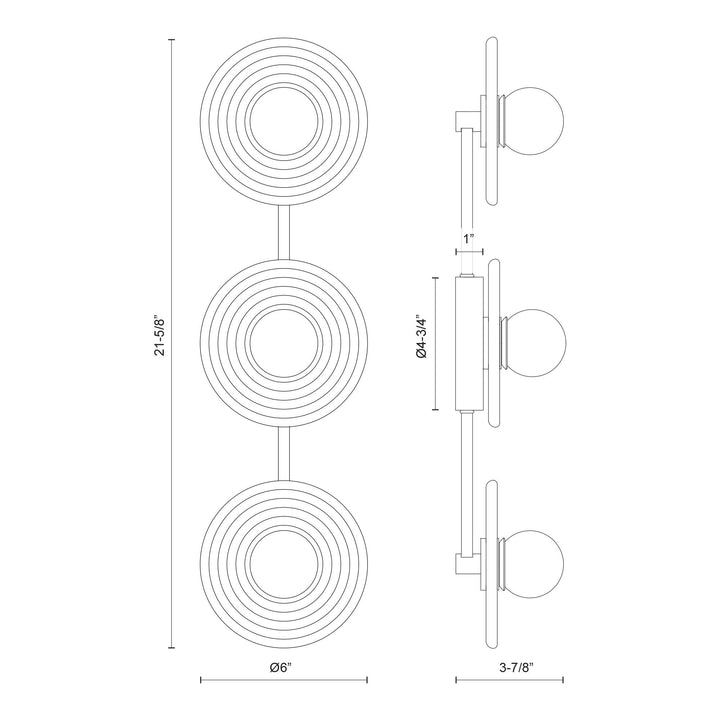 Dahlia 22-in Wall/Vanity Light