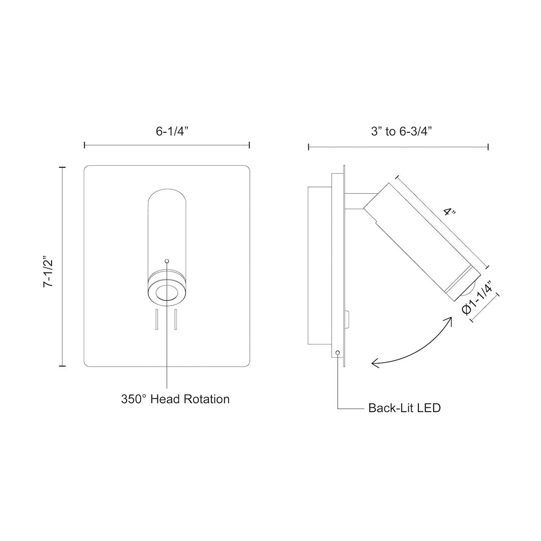 Dorchester 6-in Wall Sconce