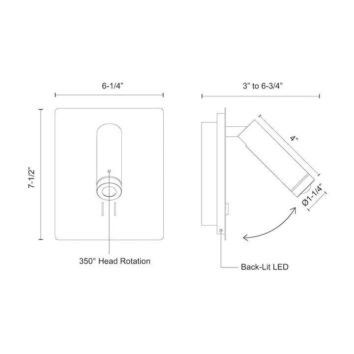 Dorchester 6-in Wall Sconce