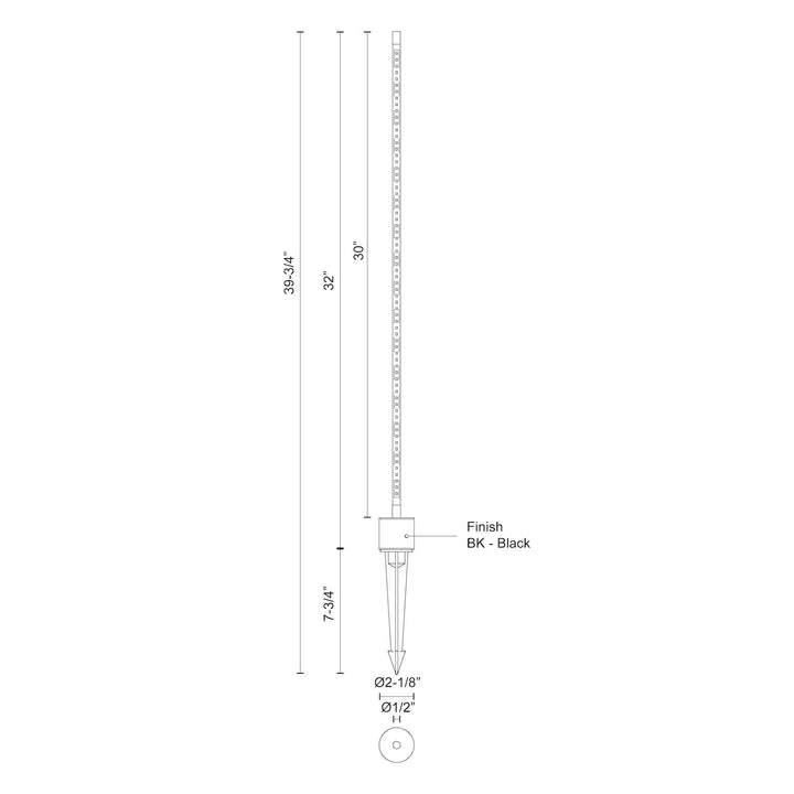 Dorian 30-in Exterior Low Voltage Landscape