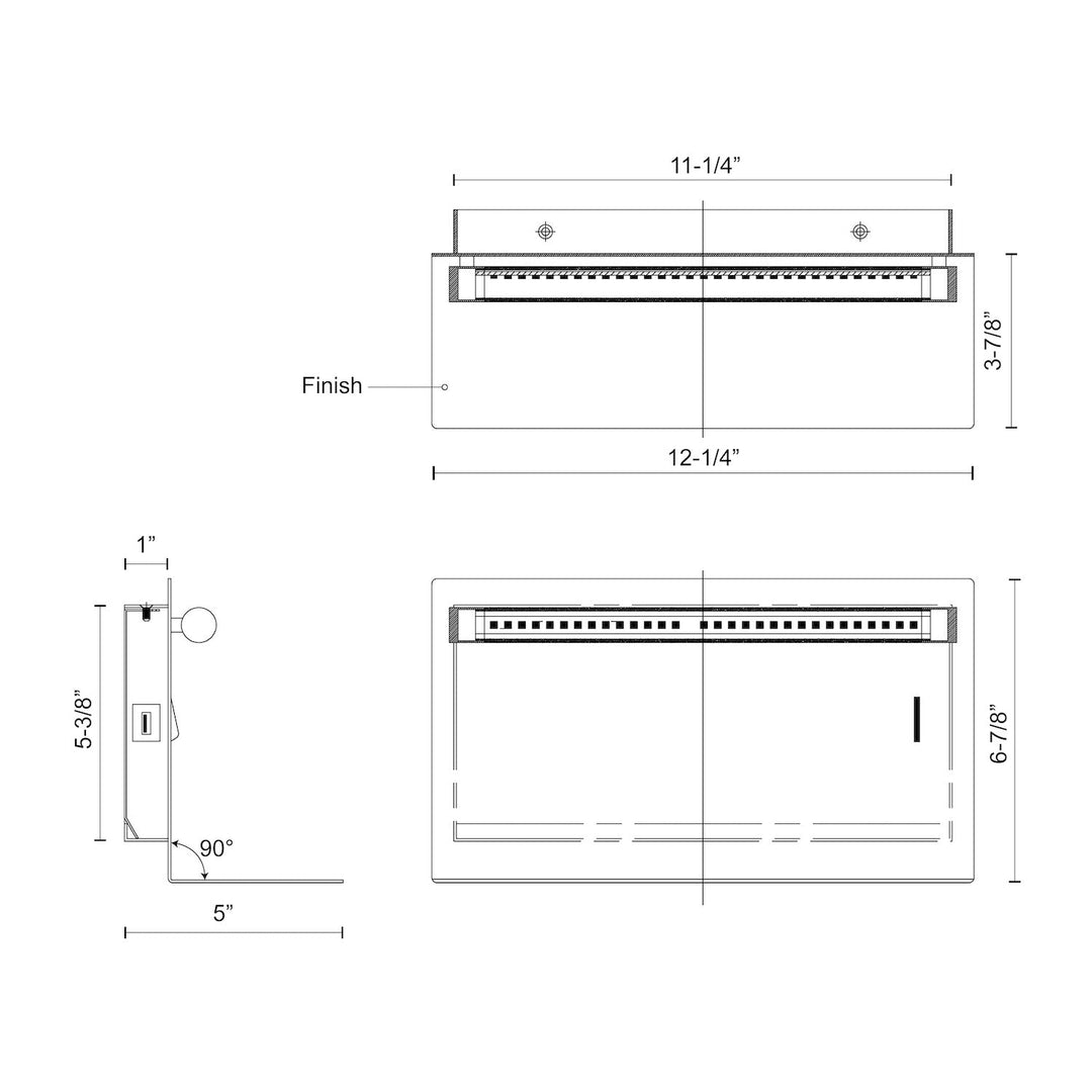 Dresden 12-in Wall Sconce