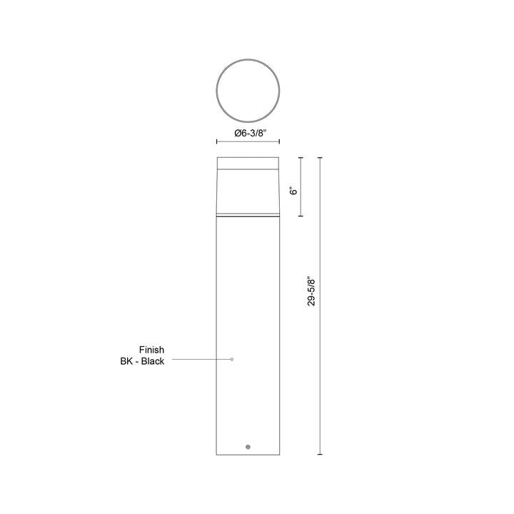 Hanover 30-in Exterior Bollard