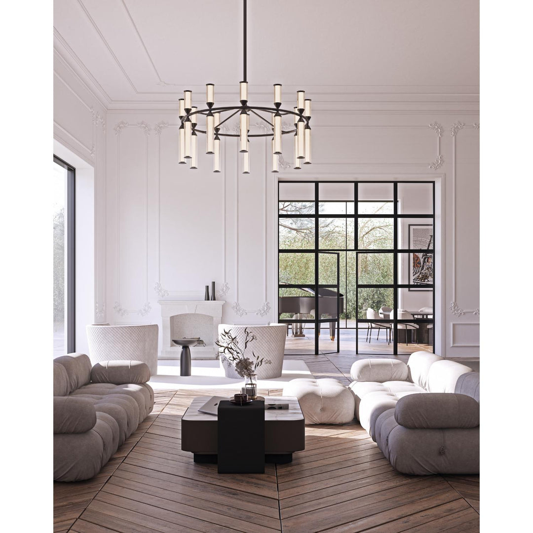 Edwin 38-in Chandelier