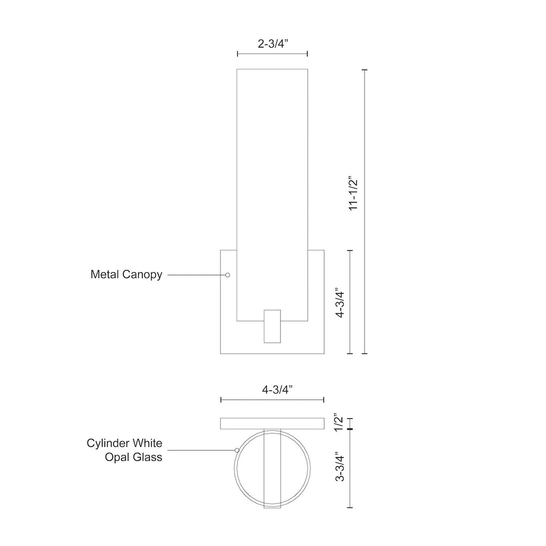 Elizabeth 12-in Wall Sconce