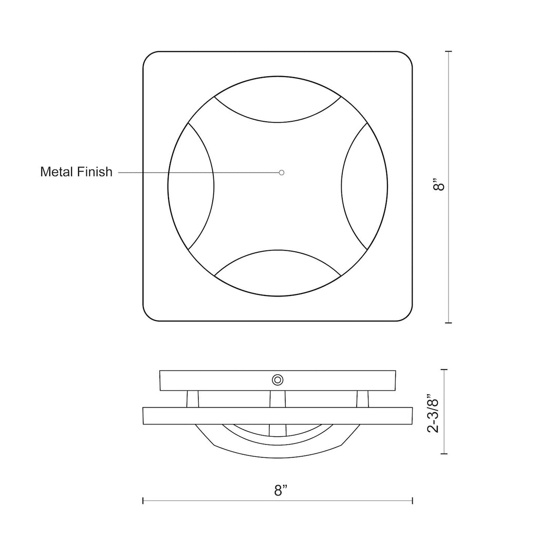 Etna 8-in Exterior Wall Sconce