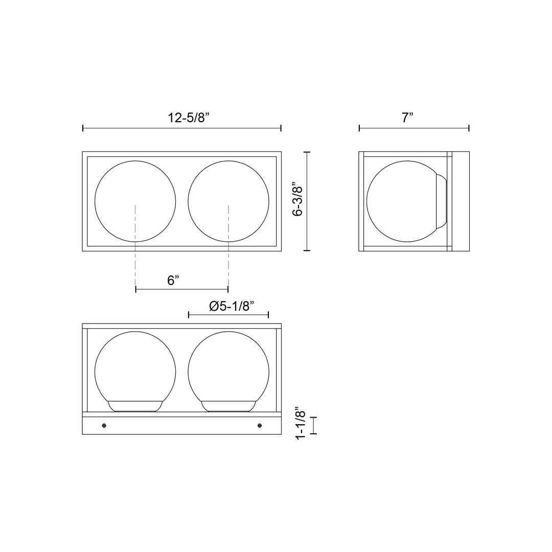 Amelia 13-in Exterior Wall Sconce