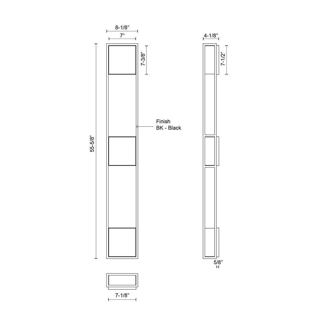 Vail 55-in Exterior Wall Sconce