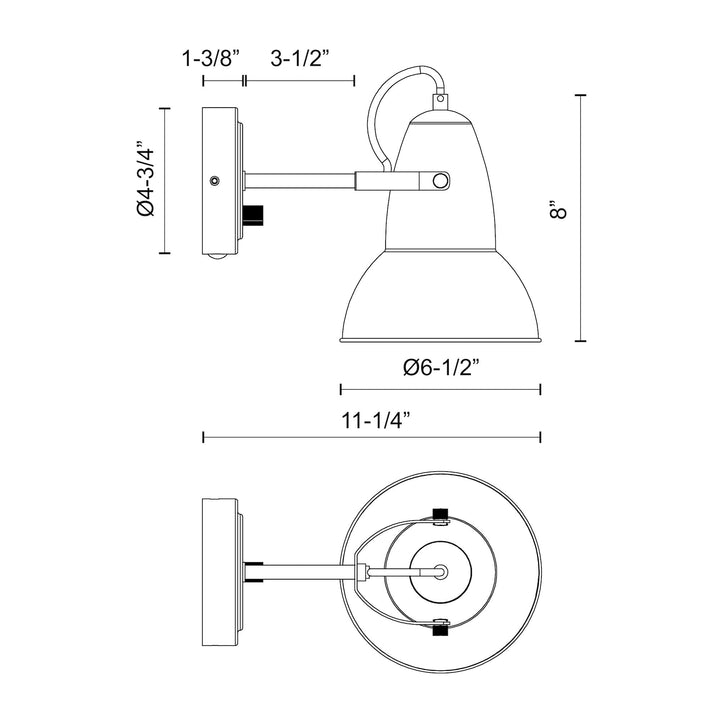 Felix 7-in Wall/Vanity Light