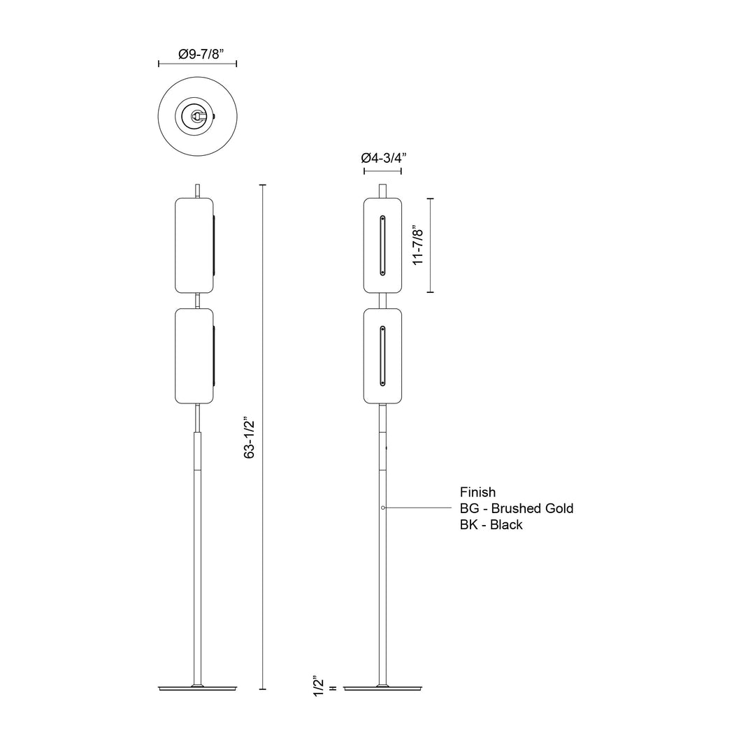 Hilo 63-in Floor Lamp