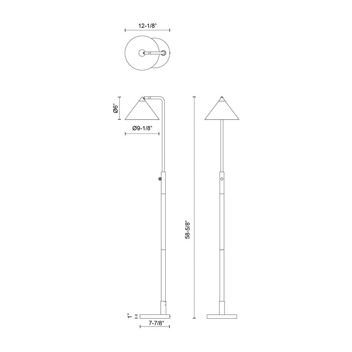 Remy 58-in Floor Lamp