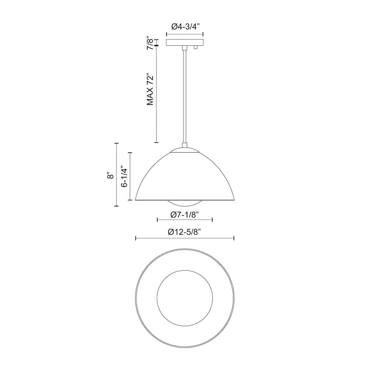 Haven 12-in Pendant