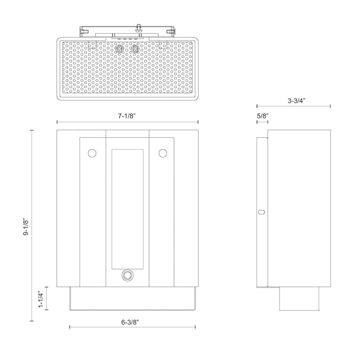 Hounslow 7-in Wall Sconce