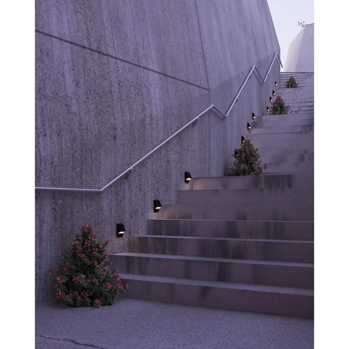 Jackson 4-in Exterior Wall/Step Light