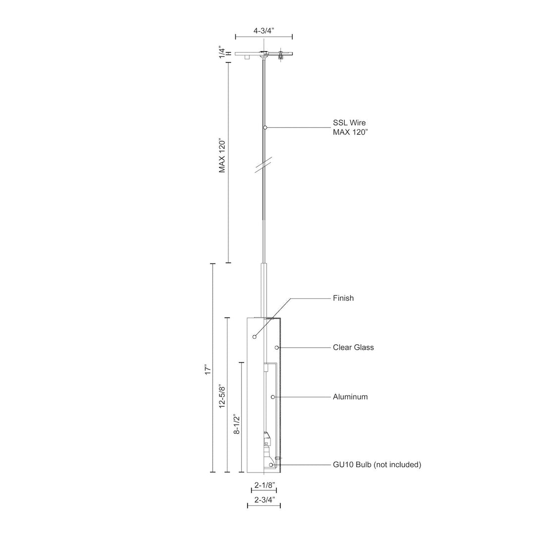 Jarvis 3-in Pendant