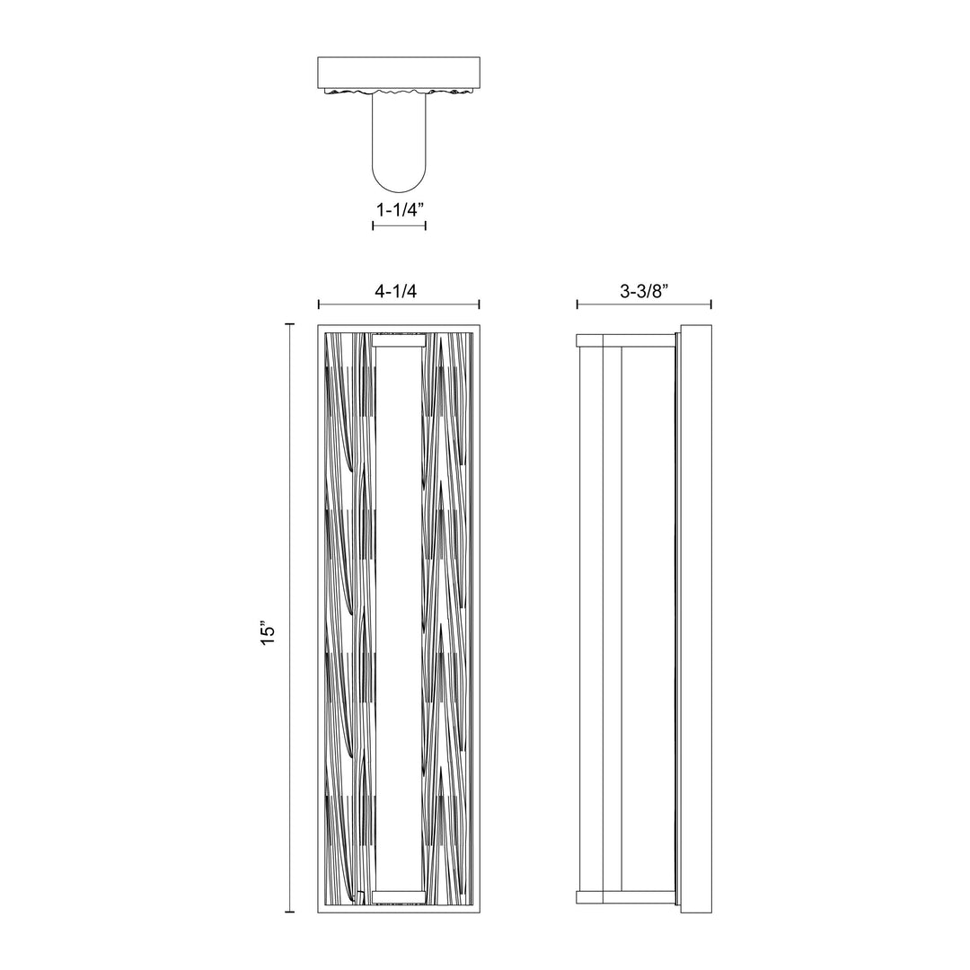 Kensington 15-in Wall/Vanity Light