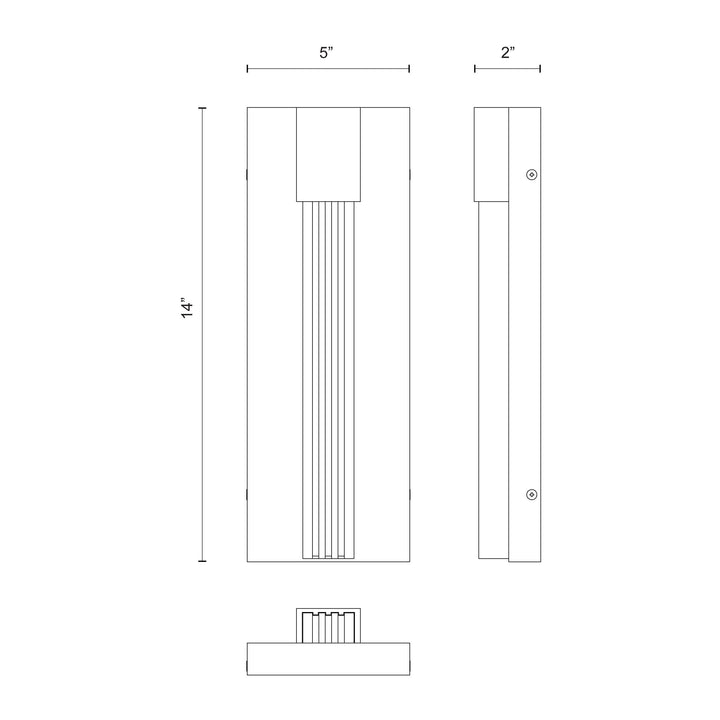 Kismet 14-in Wall/Vanity Light