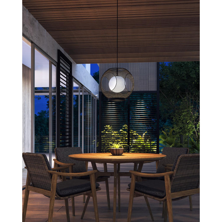 Kona 13-in Exterior Pendant