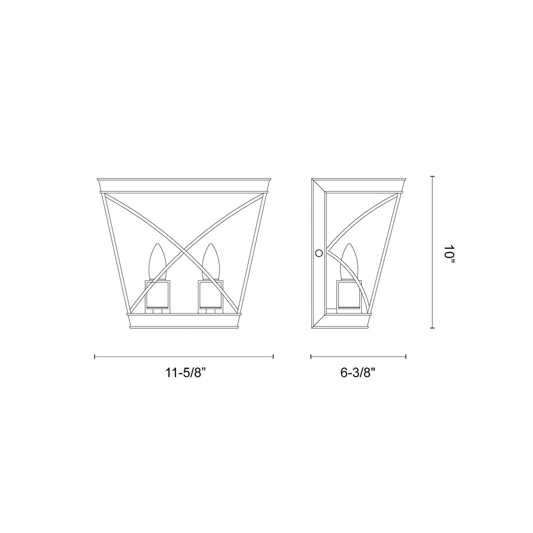 Lattice 11-in Wall/Vanity Light