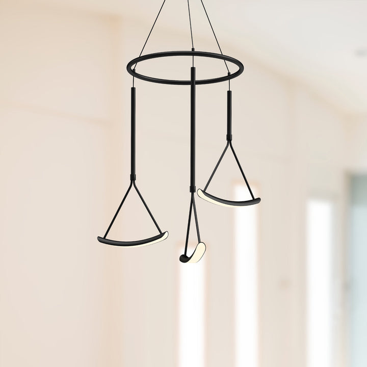 Mobil 27-in Chandelier