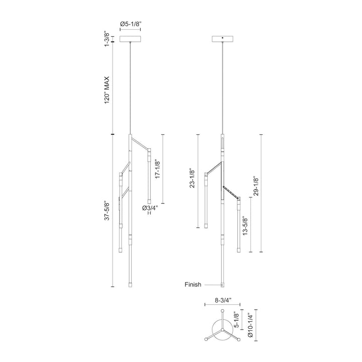 Motif 38-in Pendant