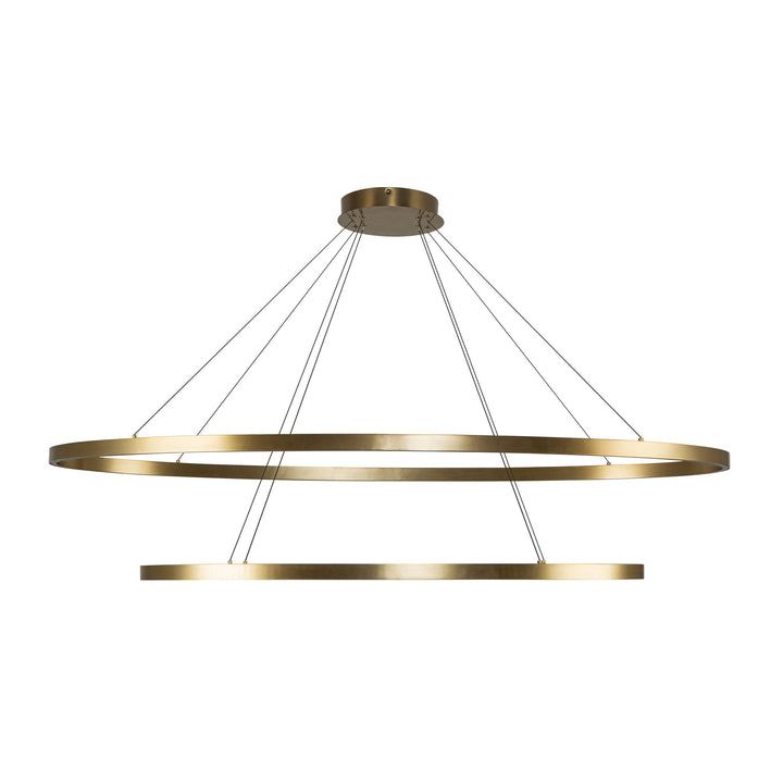 Ovale 2 Layer Chandelier